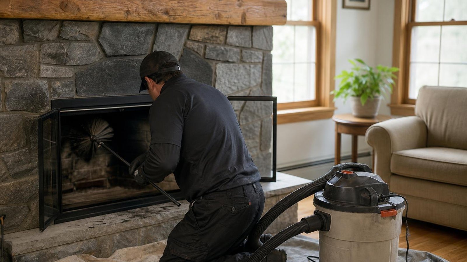 Local chimney sweep & inspection for Belchertown homes